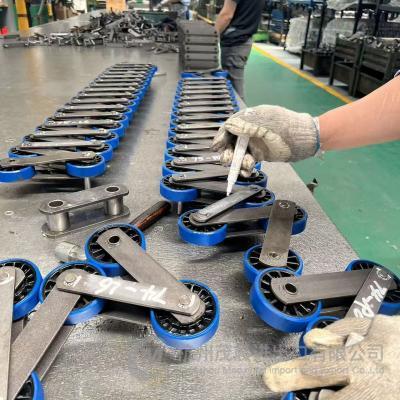 OEM Escalator Step Chain – Pitch 133.33mm | Roller 80×25mm |