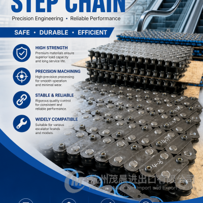 High Quality OEM Escalator Step Chain – XAA26150E | 135.47mm Pitch