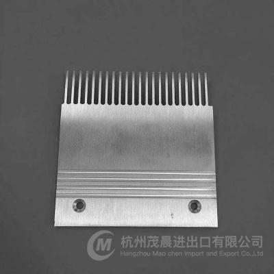 DSA3004058 Escalator Comb Plate 202.8 × 207.8mm 22 Teeth Aluminum Left