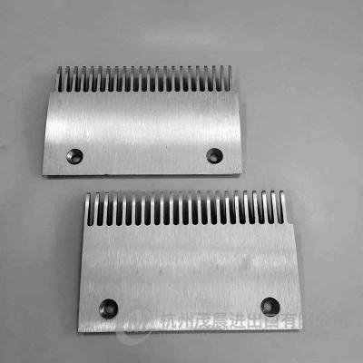 50644845 / 50644844 Schindler 9500 Moving Walk Comb Plate – Aluminum 22 Teeth